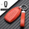 Genuine Leather Key Case for Geely Boyue, Xingyue L, Binyue ICON, Xingrui, Panda Mini - Premium Metal Shell