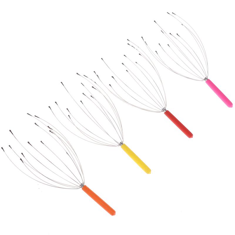 

Антистресовий масажер для голови у формі восьминога для полегшення болю, масажер для шкіри голови, шиї, для зняття стресу 1（random）