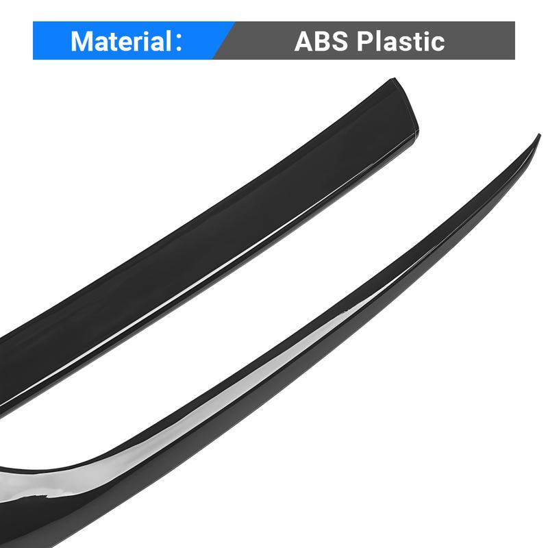 For Honda CR-V CRV 6th Gen  2024 2025 Hybrid ABS Car Front Bumper Center Grill Decor Frame Cover Trim Stickers Accessories