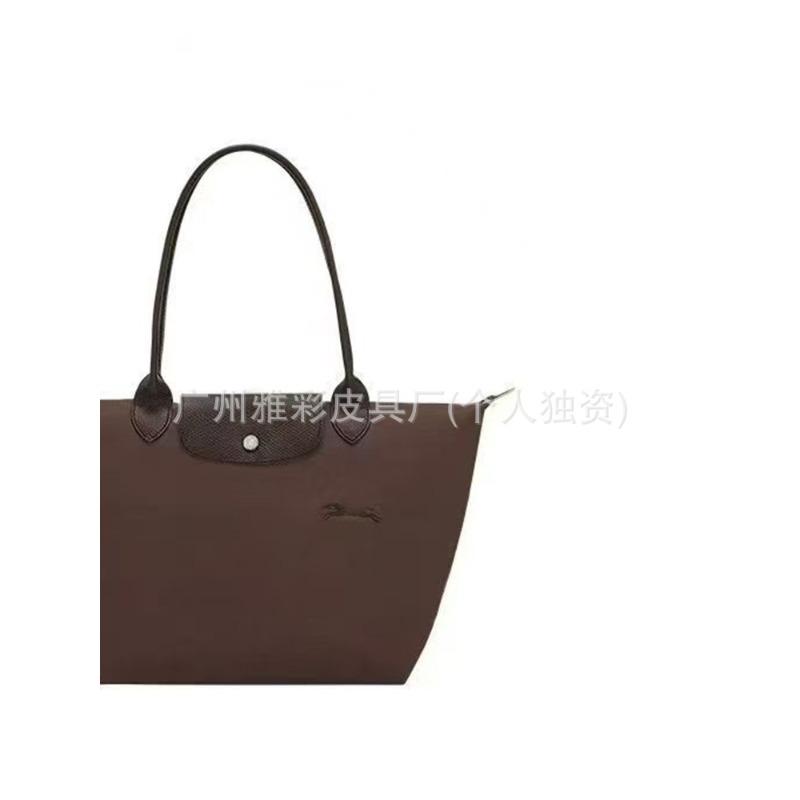 High Quality Dragon Inlaid Bag Week Commemorative Embroidered Dumpling Bag Nylon Handbag Large Capacity Shoulder Tote Bag