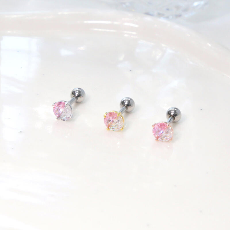 Crescent Cubic Surgical Piercing