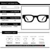 New Retro Small Square Glasses Frame Anti Blue Light Computer Reading Glasses For Men And Women Radiation Protection Eyeglasses