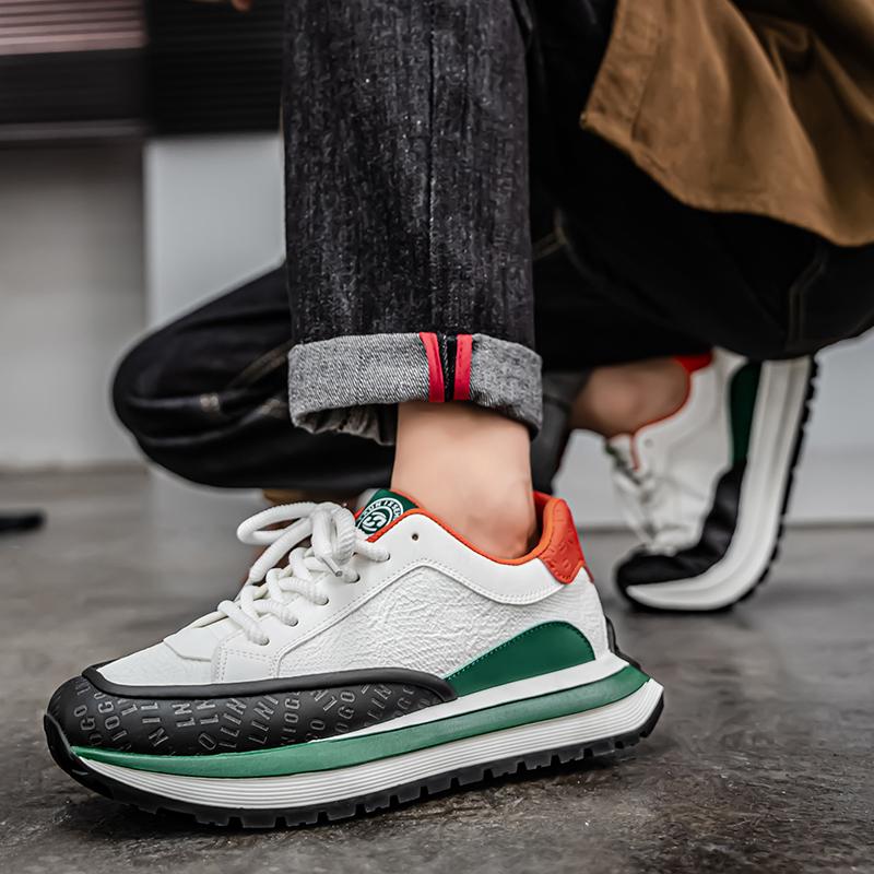 New Fashion Men's Four Seasons Comfortable  Shoes Students Male Boys Trending Soft Sole Breathable Casual Running Sneakers