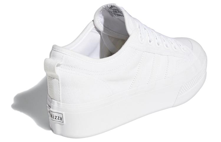 Nizza Wmns Adidas Originals Platform 'Triple White' Women's FV5322