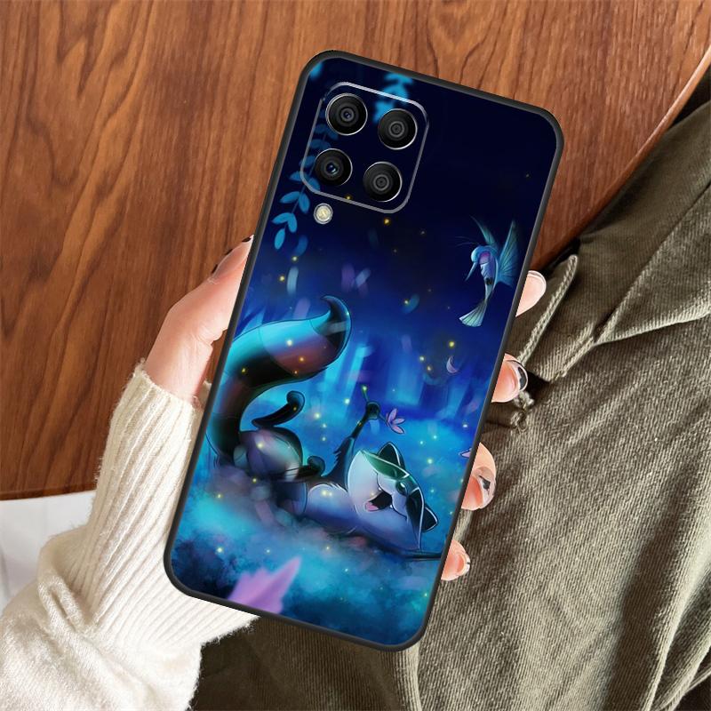 Funny little raccoon Case For Samsung Galaxy M11 M21 M31 M35 M12 M13 M14 M15 M16 M36 M56 M53 M32 M52 M55 M34 M54