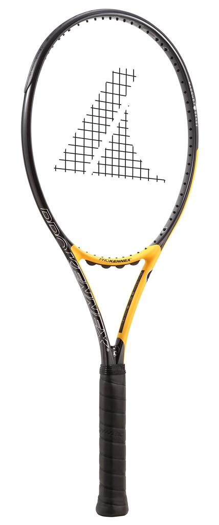 PROKENNEX Black Ace 315 Tennisracket L2, Unisex, Vuxen, Svart, Gul, Kol,
