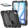IPad Air 11 Inch Case With Stand Full Coverage Shockproof Silicone Cover Pro Mini 7 Lightweight Protective Shell