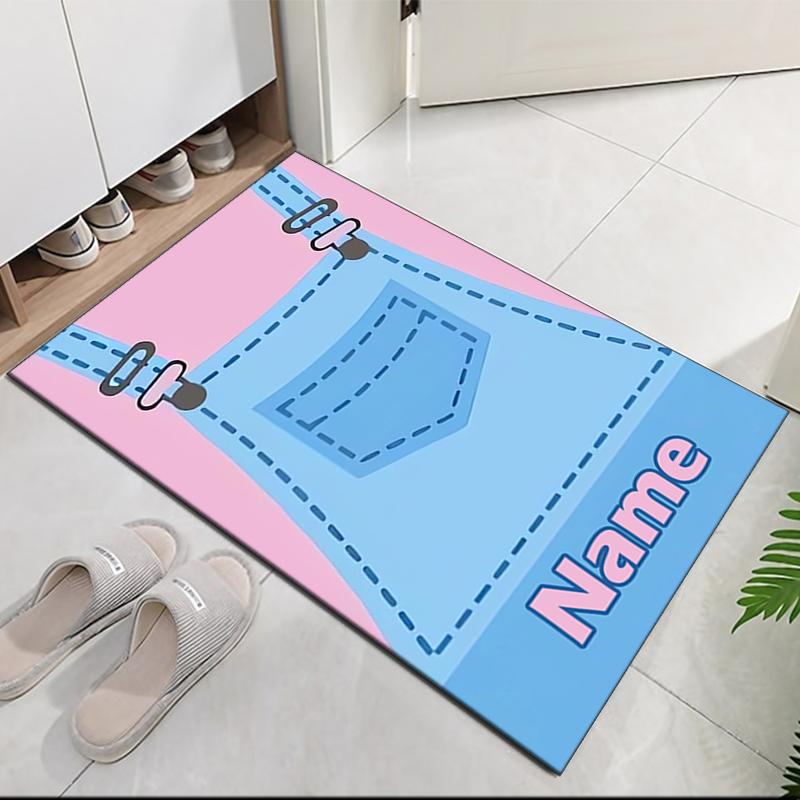 Custom Name Ms. Rachel Printed Carpet, for Office Chair Living Room Bedroom Kitchen Room Decor Gifts.