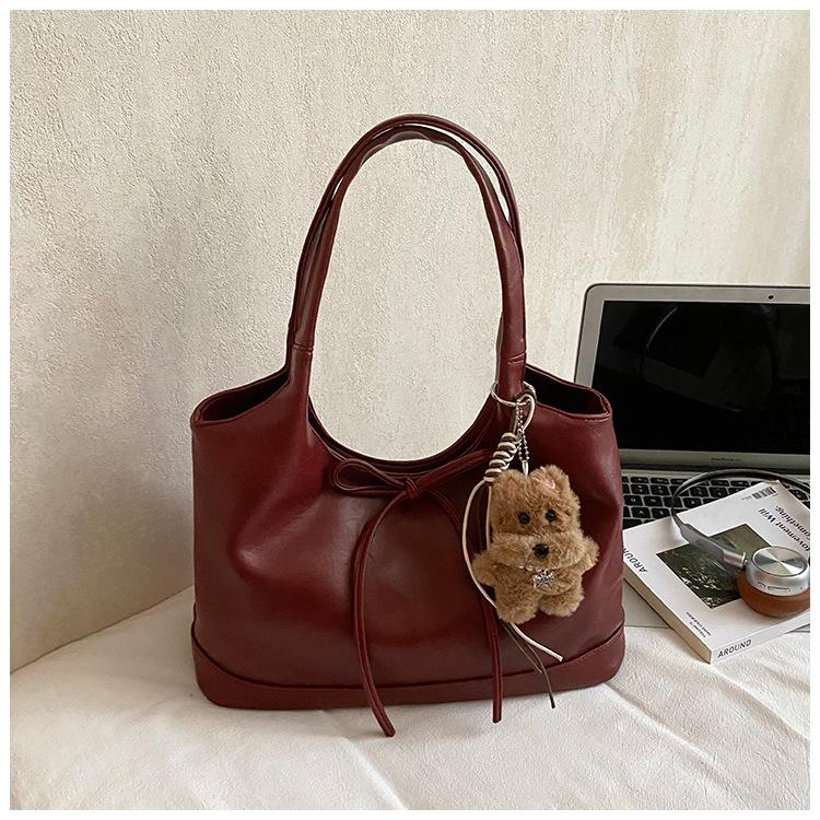 Fashion and Leisure Personalized Large-capacity Shoulder Bag Winter New Bag Texture Women's Simple Bag