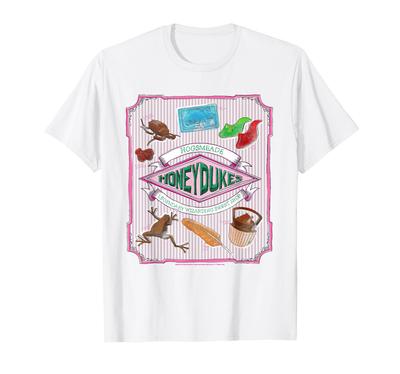 Harry Potter Honeydukes Hogsmeade Etiketa Tričko