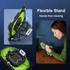 IPad 10.2 Case With 360 Rotating Handle Built-in Stylus Slot Shockproof Full Cover Silicone Shell Shoulder Strap