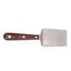 Frying Spatula Wood Handle Stainless Steel Multifunctional Shovel for Barbecue Grill Kitchen