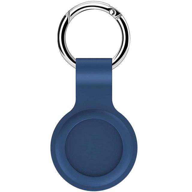 Silicone Case for Apple Airtags Cover Protective Shell Tracker Accessories Anti-scratch Sleeve Keychain For Apple Air Tag Case