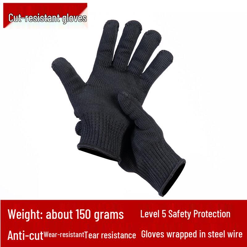 Chang'an Tiger Level 5 Anti-Cut Protective Gloves with Arm Guard