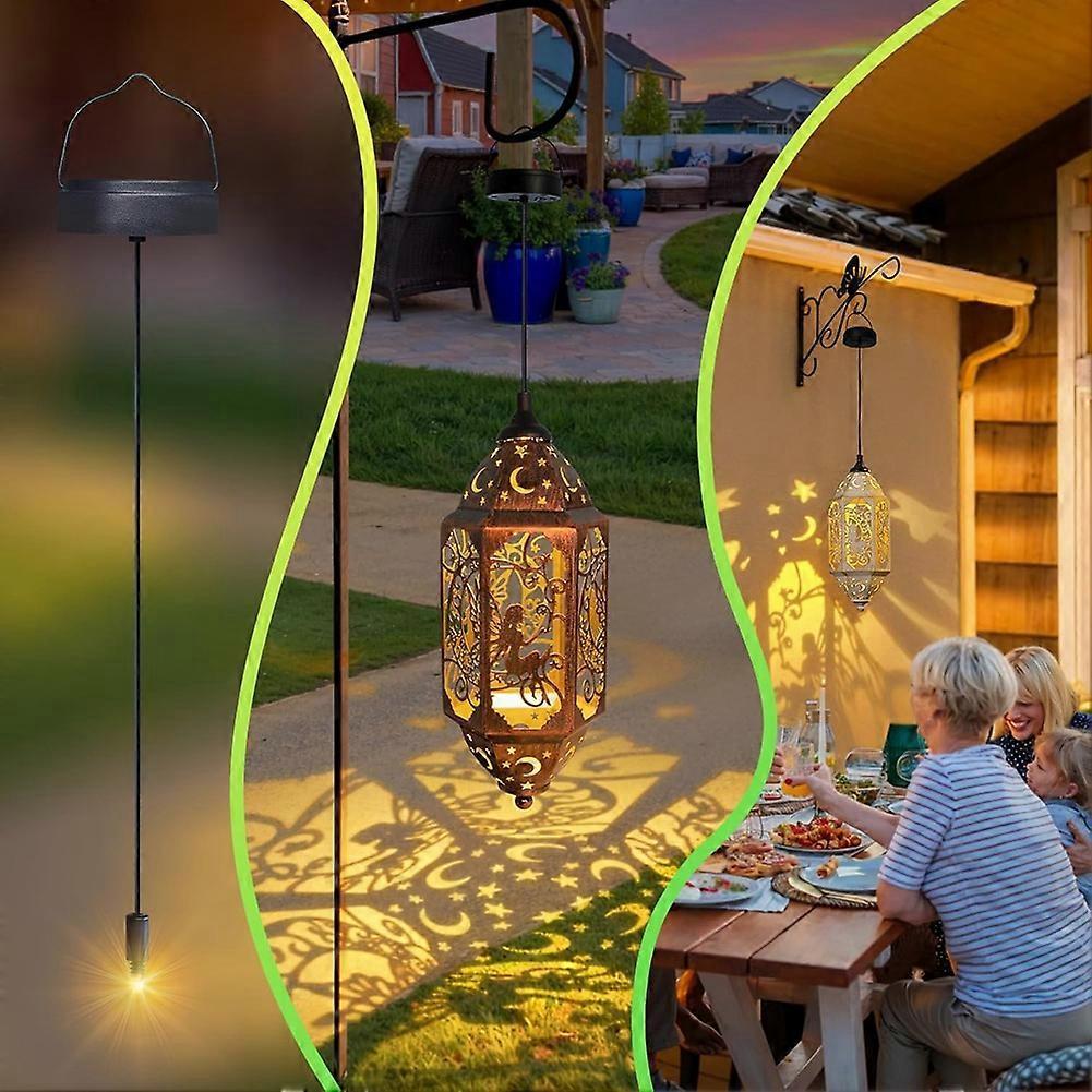 2balení 600mAh solární světla náhradní vršek pro venkovní lucerny Vodotěsné pro zahradu, dvůr, DIY narozeninové dárky