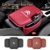 ABCC1 Leather Car Armrest Box Pad Auto Armrest Mat High Quality Accessorie For Citroen C4 C3 C5 C1 C2 C6 C4L DS3 DS4 Berlingo Picasso
