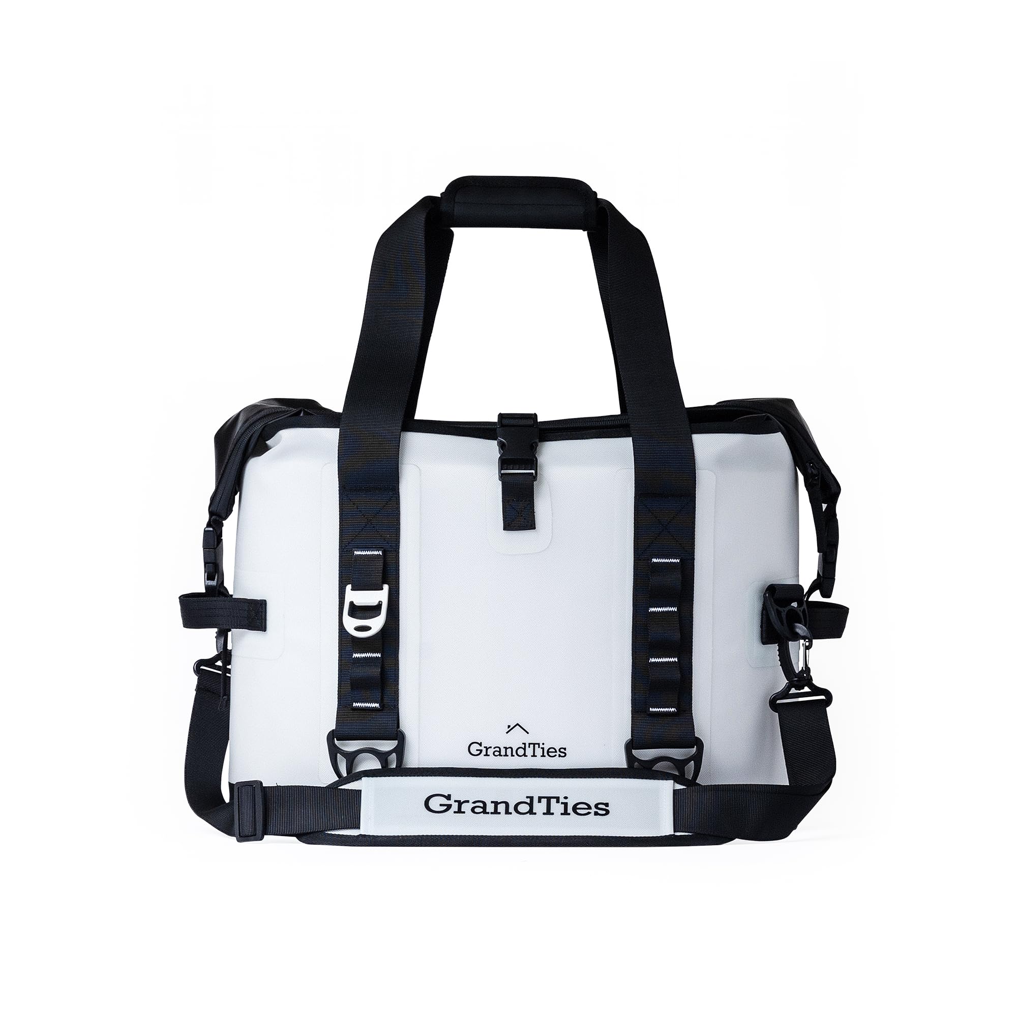 

Grantize Insulated Waterproof Soft Cooler Large Heat Retention Bag, Capacity, (Snowy White)