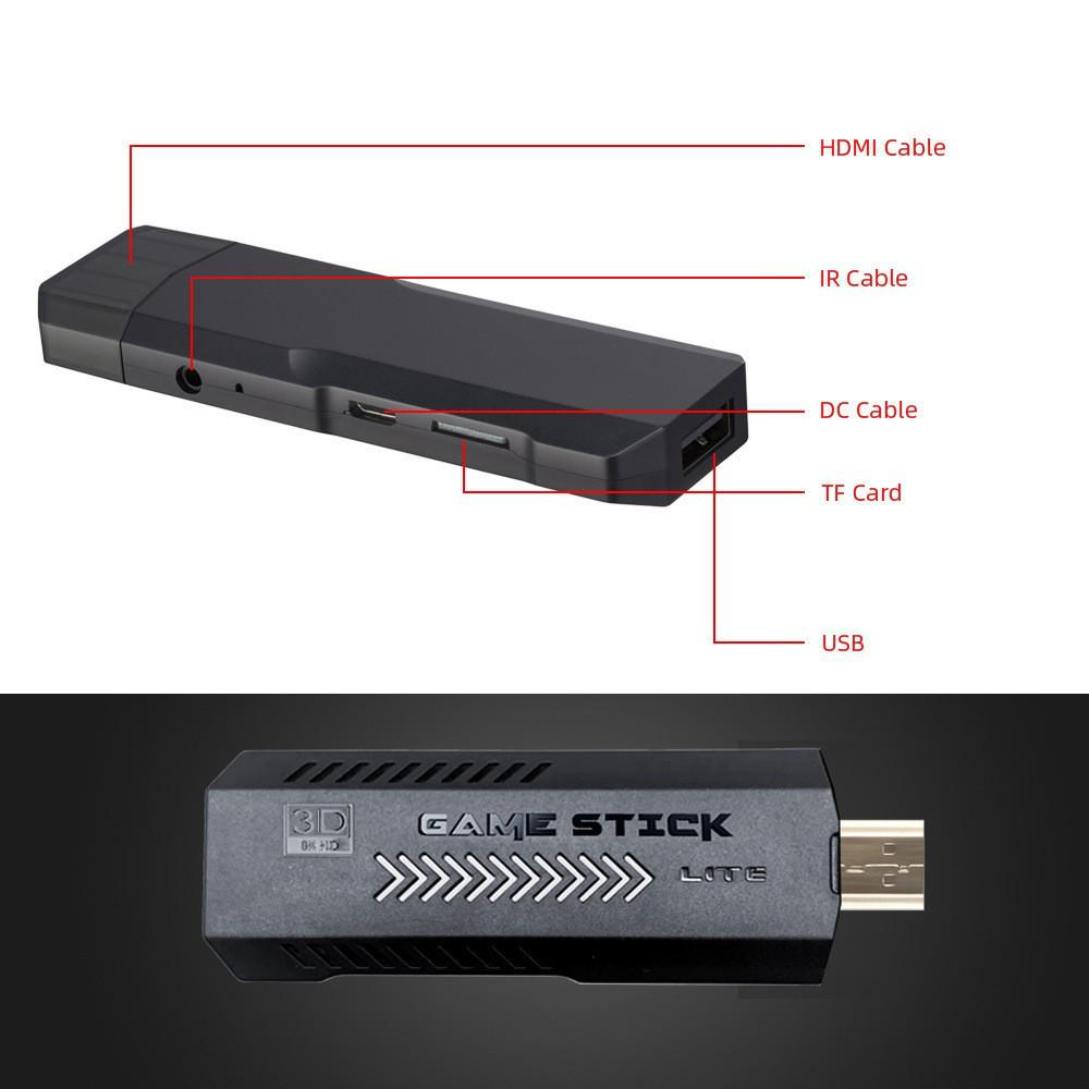 Cross X2 HD 4K Retro Game Console: Wireless, Dual-Player, Nostalgic Home TV Arcade System.