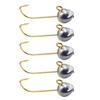 MUQZI Sports Accessory 1 Set Fish Head Fishhooks Soft Bait Lure Barb Outdoor Fishing Tackle Accessories