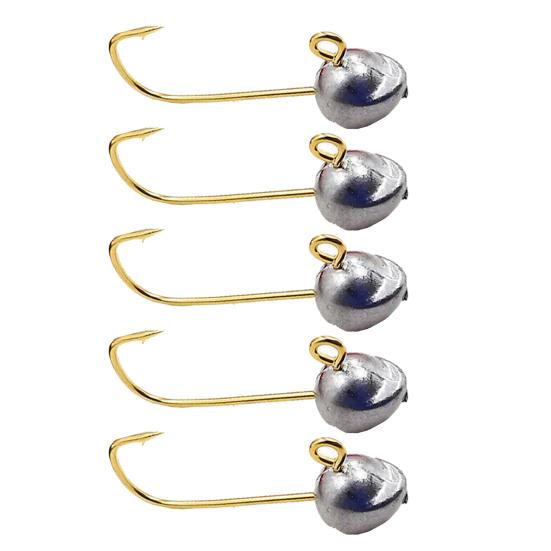 MUQZI Sports Accessory 1 Set Fish Head Fishhooks Soft Bait Lure Barb Outdoor Fishing Tackle Accessories
