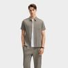New FILA Shirts Men's Taupe F11M432401FGY