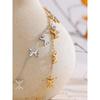 Yhpup Collier Géométrique Pendant Attrayant en Acier Inoxydable 316L Plaqué PVD 18K Accessoires de Bijoux Religieux Imperméables