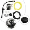 8pcs/set Carburetor Kit For Mitox MI1E34F.1.2 261L 281MT 28MT 271MT 27MT 171M Carburetor Gasket Starter Ball Fuel Line Filter