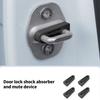 4Pcs Car Door Bumpers Silicone Shock Absorbing Pad for Quiet Closure Prevent Dents in Narrow Parking Spaces