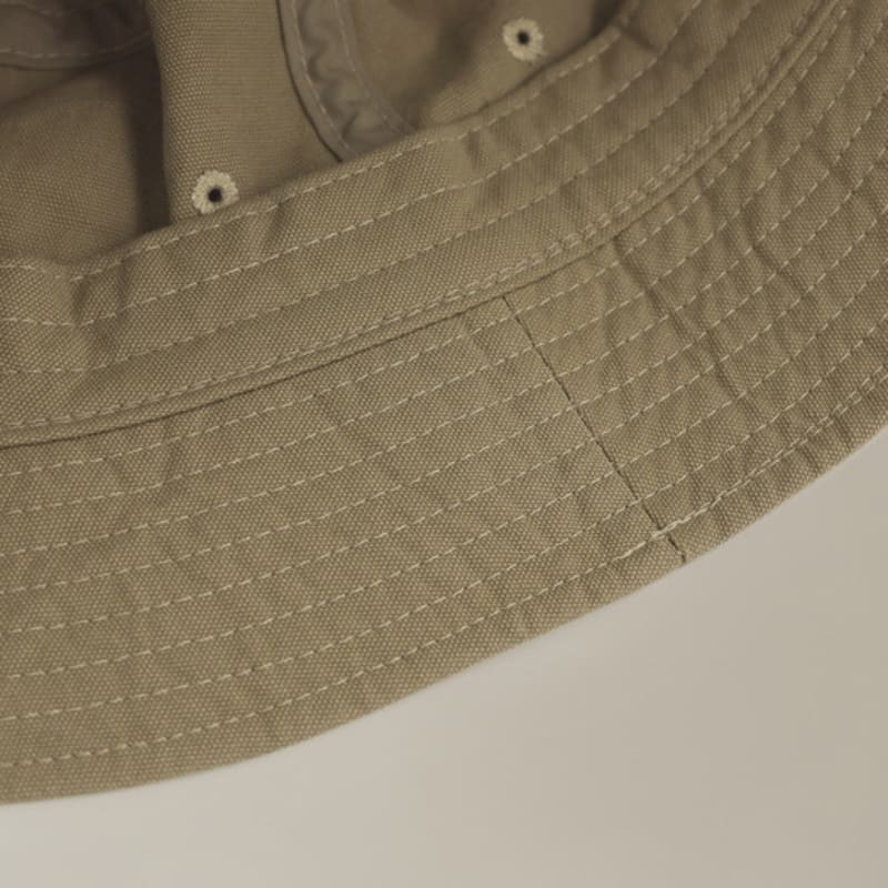 NOTHING WRITTEN Traveller Cotton Hat (Khaki)
