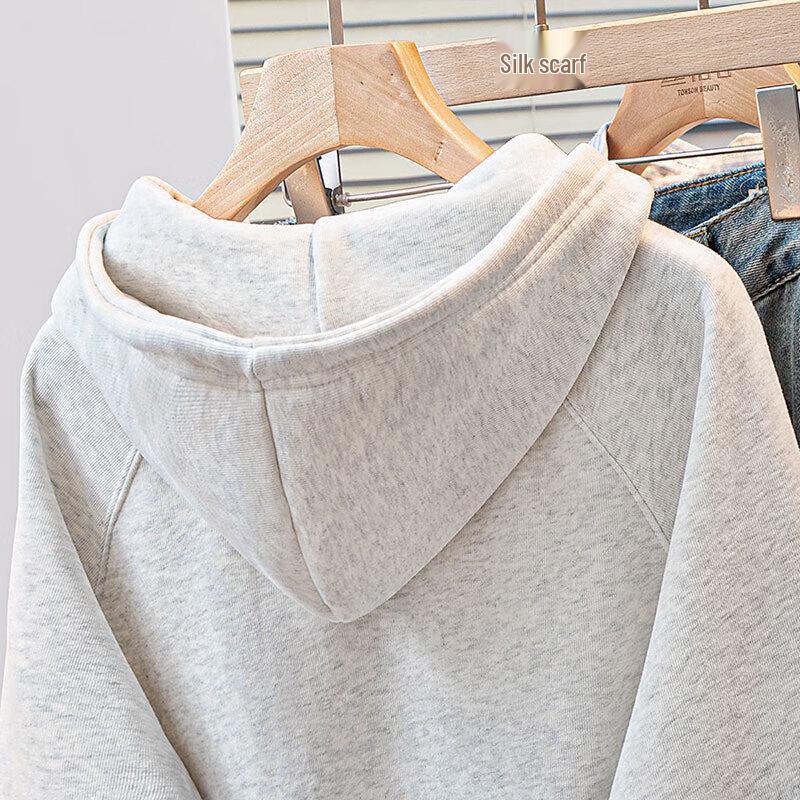 Sibaishe Women's Fleece-Lined Hooded Sweatshirt