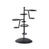 Iron Ice Cream Cone Holder Ice Cream Stands Ice Cream Rack with Base Display Snow Cones Sushi Hand Rolls Popcorn Candies