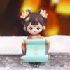 Guochao Ancient Style Tang Xiaohuan Picturesque Mobile Phone Holder Lazy Drama Chasing Artifact Desktop Small Ornament Holiday Gift