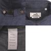 Used AUTHENTIC HERMES Indigo denim shirt size 37 Long sleeve Navy cotton