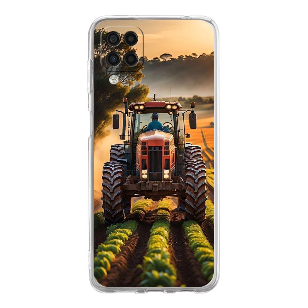 Phone Case For Samsung A54 A52 A50 A70 A10 A30 A40 A20S A20E A02S A12 A14 A22 A24 A42 A34 A32 5G A04s Cover Farm Vehicle Tractor