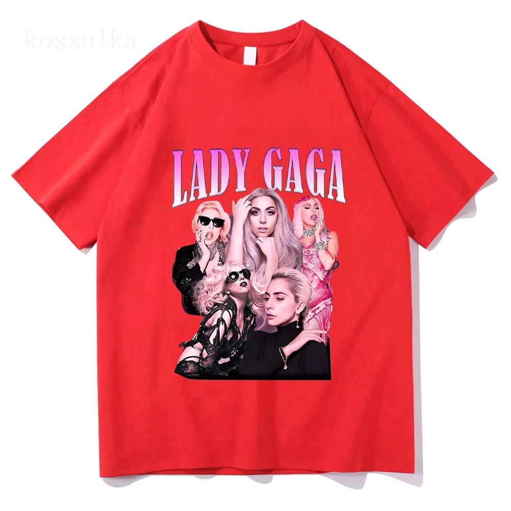Lady Gaga Mayhem T-Shirt Unisex Unisex Lässiges Kurzarm Rundhals-T-Shirt Unisex Mode Street Ganzjahres-Komfort-Oberteil
