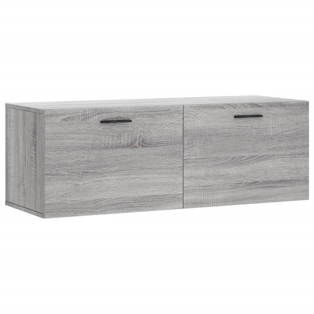 Wall Cabinet Gray Sonoma 100 x 36.5 x 35 cm Particleboard