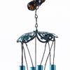 Vintage Wind Chime Metal Painted Hanging Decoration 3D Butterfly Pendant  Landscape
