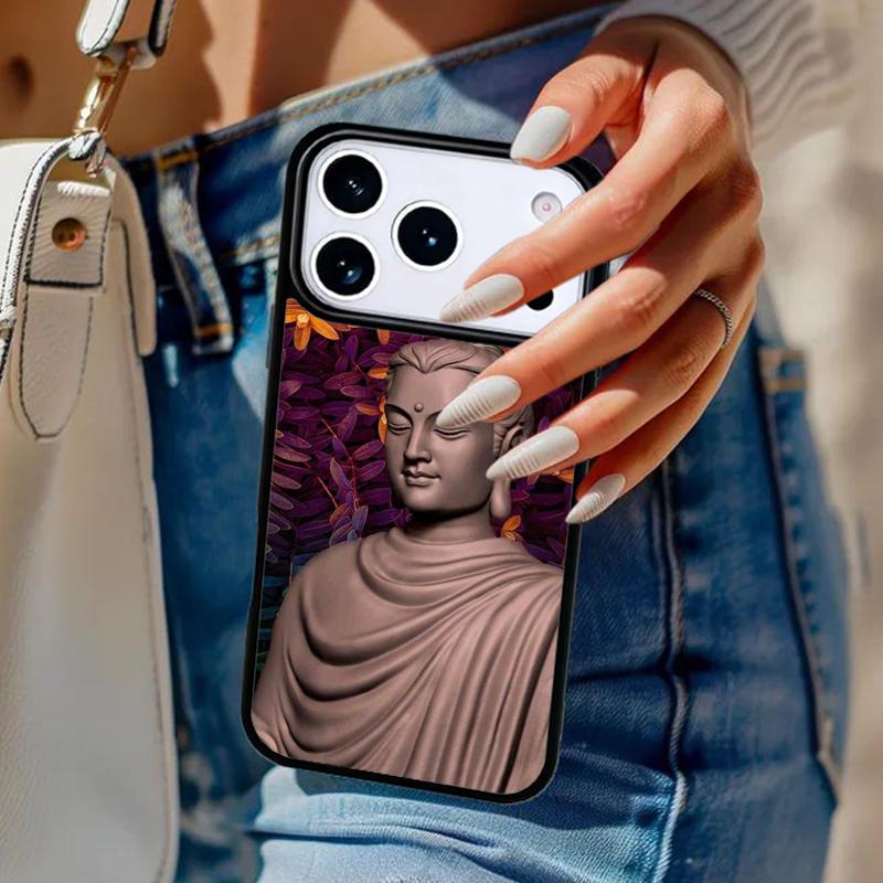Shakyamuni Buddha Phone Case For iPhone 17 Air 14 15 13 12 Max Cover For Apple 16e 11 Pro Max Plus Coque