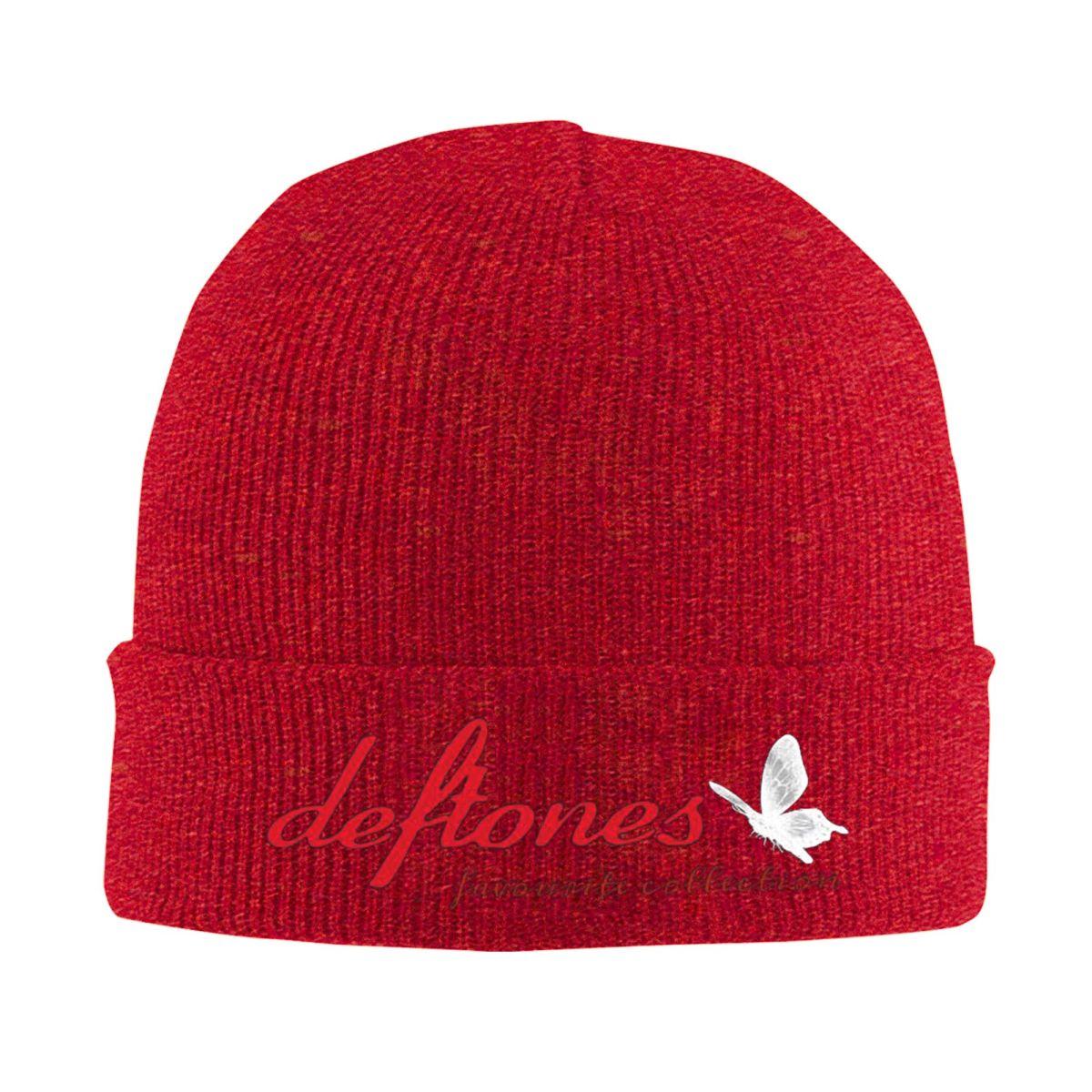 

Deftones Snake Private Music Album Warm Knitted Cap Winter Knit Bonnet Hat Skullies Beanies Hip Hop Caps for Unisex One Size