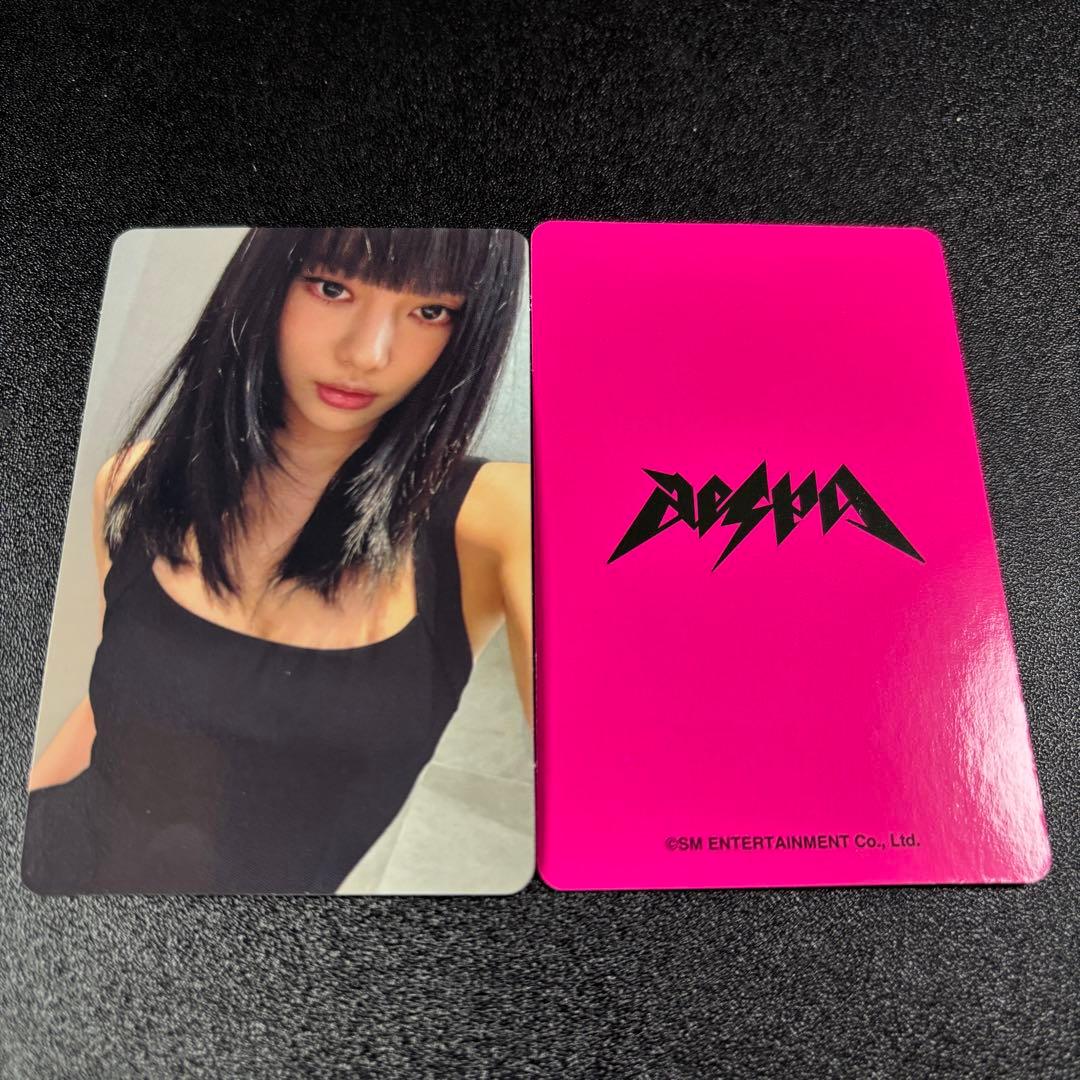 

[Б/У] aespa Nin Nin Rich Man ec board Карточка для обмена из Lucky Draw