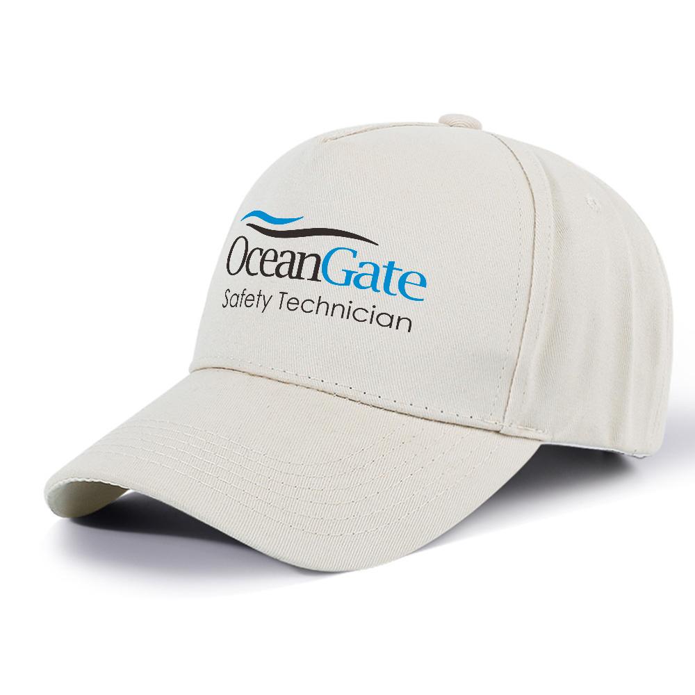 Unisex Athletic Baseball Cap OceanGate Safety Technician Hats Adjustable Size Outdoor Graphic Print Gorras