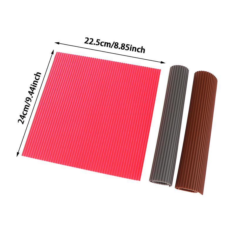 Alfombrillas de Silicona para Sushi DIY Lavables Reutilizables Molde para Rollos de Sushi Alfombrilla Elástica para Enrollar Alimentos Enrollador de Arroz para Rollos Almohadilla para Rollos de Pastel