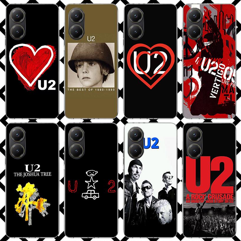 Band U-U2 Rock Phone Case for Xiaomi Poco F7 Ultra X7 X6 X5 Pro X4 Gt M8 M7 Redmi 15 15C 13 13C 12 12C Soft Cover Fundas Poco F7