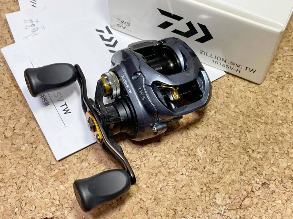 [USED]DAIWA 16 Zillion SV TW 1016SV-H Right Handle Near Mint w/ Box & Papers