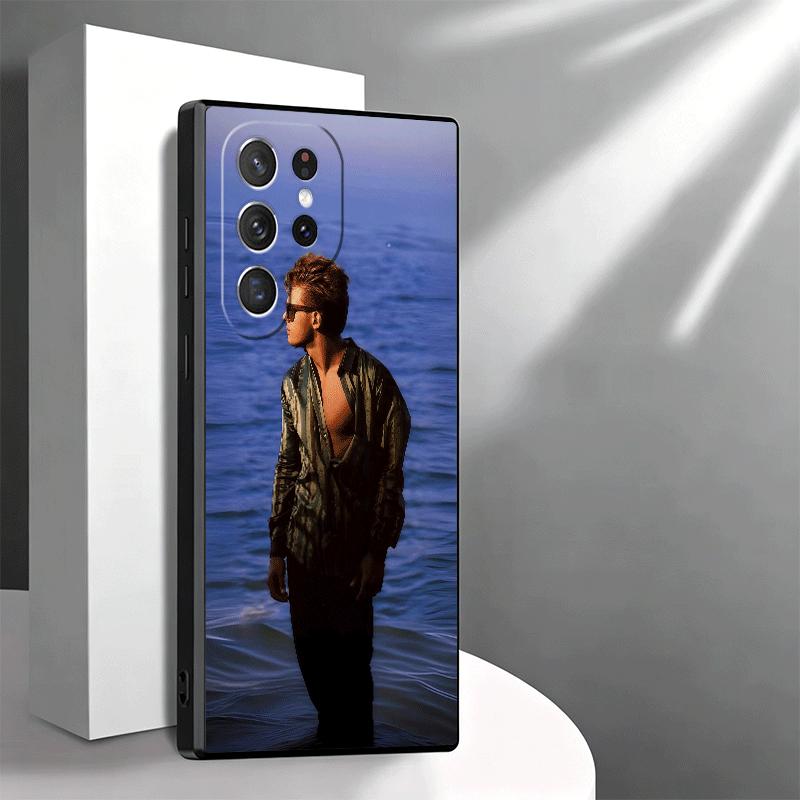 L-Luis M-Miguel Singer Soft Phone Case for Samsung Galaxy S26 S25 Edge S24 Ultra S23 Plus S22 S21 FE S20 Black Cover Back Shell