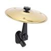 Car Cymbal Air Vent Stainless Steel Dual Ball Joint Dashboard Cymbal Golden with Silicone Pad Golden
