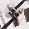 Top Layer Cowhide Women's Versatile Leather Thin Belt with Casual Pants Jeans Short Skirt Women's Belt