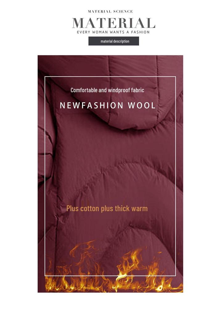 Women's 2025 Winter Hooded Down Cotton Puffer Jacket - Stylish Korean Short Outerwear Coat