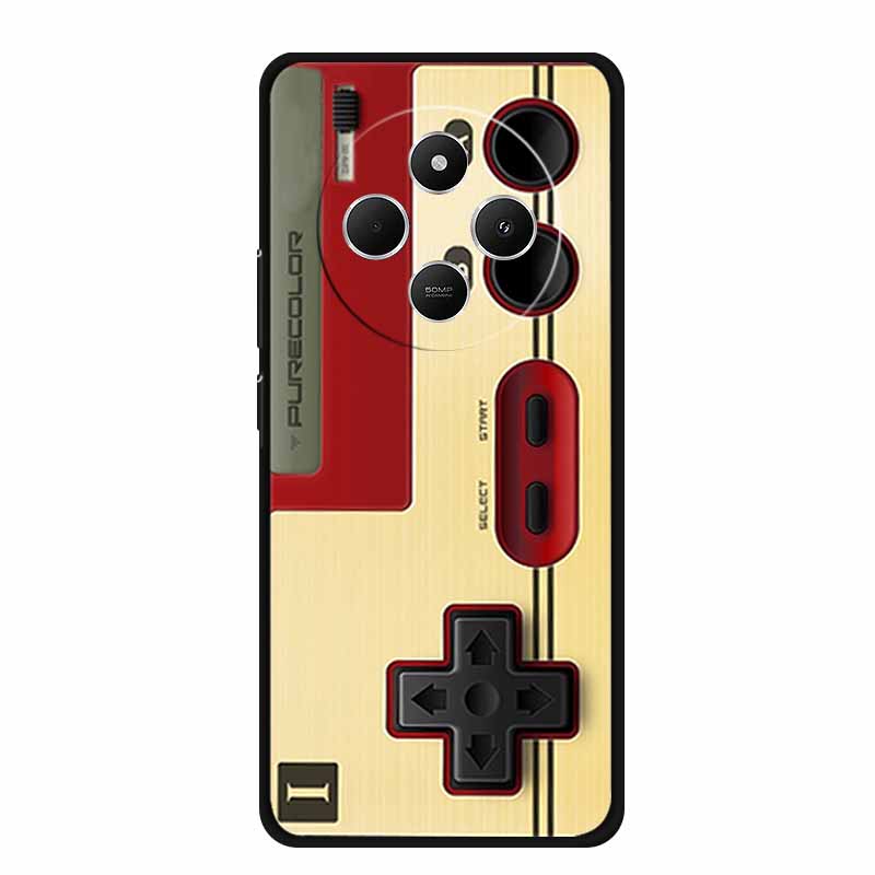 For Xiaomi Poco C75 Case PocoC75 Coque Black Silicone Soft Phone Case For Redmi 14C 14R A3 Pro Back Cover Case Redmi14C 14 C Bag