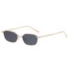 Trendy Small Square Sunglasses Woman Brand Designer Fashion Luxury Sunglasses  Women'S Vintage Steampunk Metal Frame Eyewear
